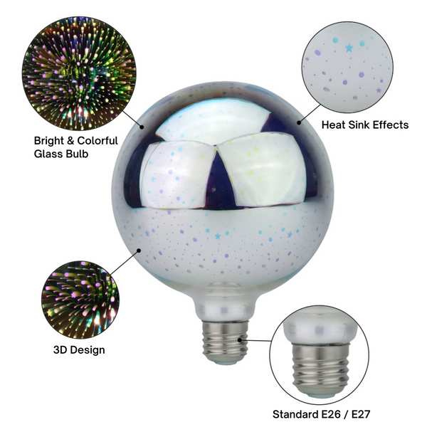 Galaxy Light Bulb Effects